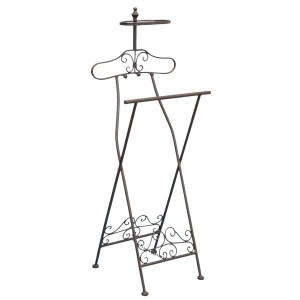 Suport pentru haine/prosoape "Brown Dressboy" 46x41x121 cm, Clayre & Eef