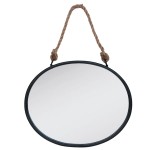 Oglinda "Oval Frame" 50x40 cm, Clayre & Eef Oglinda "Oval Frame" 50x40 cm, Clayre & Eef