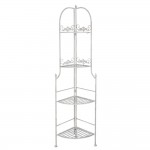Suport cu 4 polite pentru flori 50x35x159 cm, Clayre & Eef