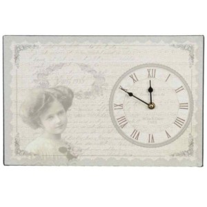 Ceas "Paris 1935" 25x38 cm, Clayre & Eef Ceas "Paris 1935" 25x38 cm, Clayre & Eef