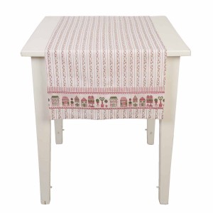 Napron/ traversa de masa "Home Sweet Home" 50*140 cm, Clayre & Eef Napron/ traversa de masa "Home Sweet Home" 50*140 cm, Clayre & Eef