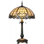 Lampa Tiffany Royal, 50x80 cm, 2 x E27 / Max 60W, Clayre & Eef