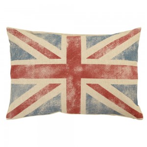 Fata de perna "I Love England" 35x50 cm, Clayre & Eef Fata de perna "I Love England" 35x50 cm, Clayre & Eef