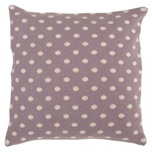 Fata de perna 50x50cm "Grey Polka Dots", Clayre & Eef Fata de perna 50x50cm "Grey Polka Dots", Clayre & Eef