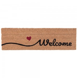 Covoras de intrare "Welcome" 75x22 cm, Clayre & Eef Covoras de intrare "Welcome" 75x22 cm, Clayre & Eef