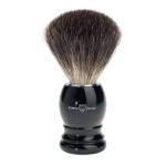 Edwin Jagger Pamatuf pentru barbierit Ebony, Pure Badger