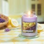 Lumanare Parfumata Borcan Mare Lemon Lavender, Yankee Candle