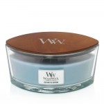 Lumanare Parfumata Ellipse Sea Salt & Cotton, WoodWick® 