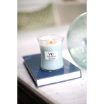 Lumanare Parfumata Borcan Mare Sea Salt & Cotton, WoodWick®