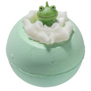 Bomba de baie efervescenta, cu jucarie, It's Not Easy Being Green, Bomb Cosmetics 160g Bomba de baie efervescenta, cu jucarie, It's Not Easy Being Green, Bomb Cosmetics 160g