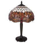 Lampa Tiffany, Ø 31x47 cm, 1x E27 / Max 60W, Clayre & Eef