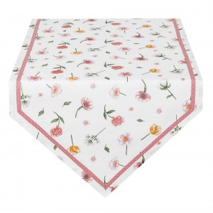 Napron/ traversa de masa "A Sunny Day" 50*160 cm, Clayre & Eef Napron/ traversa de masa "A Sunny Day" 50*160 cm, Clayre & Eef
