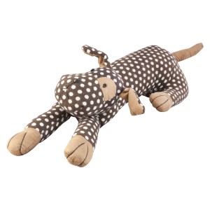 Opritor pentru usa "Brown Doggy" 72x20x17 cm, Clayre & Eef Opritor pentru usa "Brown Doggy" 72x20x17 cm, Clayre & Eef