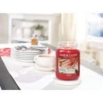 Lumanare Parfumata Borcan Mediu Sparkling Cinnamon, Yankee Candle