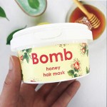 Masca pentru par Honey Milk, Bomb Cosmetics,  210ml