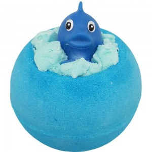Bomba de baie efervescenta, cu jucarie, Splash!, Bomb Cosmetics 160g Bomba de baie efervescenta, cu jucarie, Splash!, Bomb Cosmetics 160g