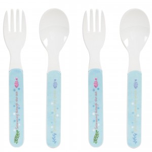 Set 4 tacamuri pentru copii Little Rhymes "Mermaids", Churchill