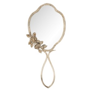 Oglinda decorativa stil vintage "Metalic roses", Clayre&Eef Oglinda decorativa stil vintage "Metalic roses", Clayre&Eef