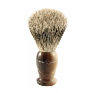 Edwin Jagger Pamatuf pentru barbierit par de bursuc Best Badger Light Horn Mediu Edwin Jagger Pamatuf pentru barbierit par de bursuc Best Badger Light Horn Mediu