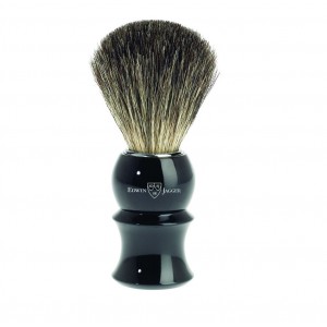 Edwin Jagger Pamatuf pentru barbierit Ebony Sculpture, Pure Badger  Edwin Jagger Pamatuf pentru barbierit Ebony Sculpture, Pure Badger