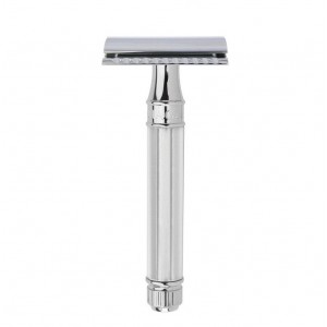 Edwin Jagger Aparat de barbierit clasic, DE89811BL Chrome Octagonal Edwin Jagger Aparat de barbierit clasic, DE89811BL Chrome Octagonal