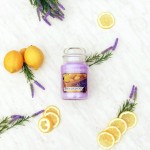 Lumanare Parfumata Borcan Mare Lemon Lavender, Yankee Candle