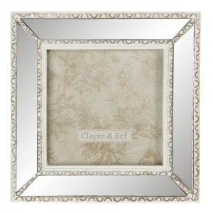 Rama foto "Cassis" 15x2x15 cm / 10x10 cm, Clayre & Eef Rama foto "Cassis" 15x2x15 cm / 10x10 cm, Clayre & Eef