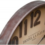 Ceas "Hotel La Fleur" Ø 60*6 cm, Clayre&Eef