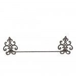 Suport de prosoape pentru perete 58*6*15 cm, Clayre & Eef