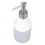 Dispenser sapun lichid "Grey Bath", Clayre & Eef