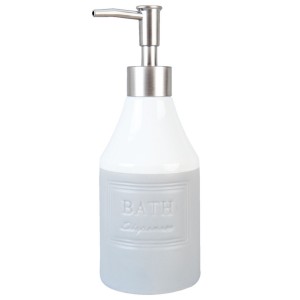 Dispenser sapun lichid "Grey Bath", Clayre & Eef Dispenser sapun lichid "Grey Bath", Clayre & Eef