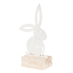 Decoratiune "White Bunny", Clayre&Eef