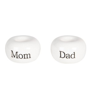 Set 2 piese pentru periute de dinti "Mom & Dad", Clayre & Eef Set 2 piese pentru periute de dinti "Mom & Dad", Clayre & Eef