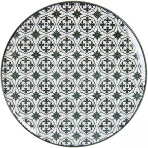 Farfurie "Black Motifs" Ø 26 cm, Clayre & Eef