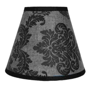 Abajur "Black Elegance" Ø 15*12 cm, Clayre & Eef Abajur "Black Elegance" Ø 15*12 cm, Clayre & Eef