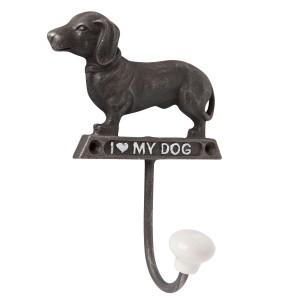 Cuier "I love my Dog" 10*5*14 cm, Clayre&Eef Cuier "I love my Dog" 10*5*14 cm, Clayre&Eef