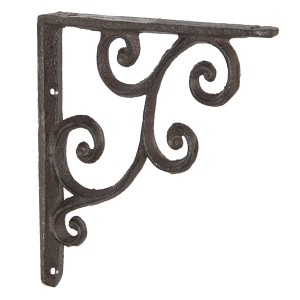 Suport rafturi "Curves" 14*14*2 cm, Clayre&Eef Suport rafturi "Curves" 14*14*2 cm, Clayre&Eef