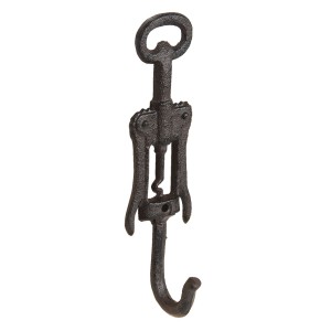 Cuier rustic "Corkscrew" 5*4*20 cm, Clayre&Eef Cuier rustic "Corkscrew" 5*4*20 cm, Clayre&Eef