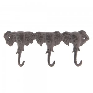 Cuier rustic "Elephants", Clayre&Eef Cuier rustic "Elephants", Clayre&Eef