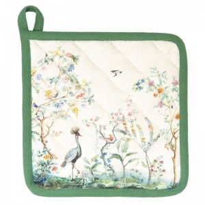 Servet termic "Birds in Paradise" 20x20 cm, Clayre & Eef Servet termic "Birds in Paradise" 20x20 cm, Clayre & Eef