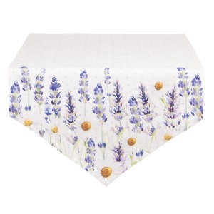 Napron/ traversa de masa "Lavender Field" 50*160 cm, Clayre & Eef Napron/ traversa de masa "Lavender Field" 50*160 cm, Clayre & Eef
