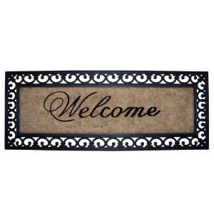 Covoras de intrare "Welcome" 120*45*2 cm, Clayre & Eef Covoras de intrare "Welcome" 120*45*2 cm, Clayre & Eef