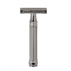 Edwin Jagger Aparat de barbierit clasic, DE89BABGBL Knurled Black Gold Edwin Jagger Aparat de barbierit clasic, DE89BABGBL Knurled Black Gold