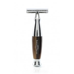 Edwin Jagger Aparat de barbierit clasic, R362CRSR Brown Edwin Jagger Aparat de barbierit clasic, R362CRSR Brown