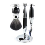 Edwin Jagger Set de barbierit 3 piese Philip Fusion ProGlide Black S21M366CRF - Aparat Gillette Fusion ProGlide, Pamatuf Sintetic si Suport Cromat Edwin Jagger Set de barbierit 3 piese Philip Fusion ProGlide Black S21M366CRF - Aparat Gillette Fusion ProGlide, Pamatuf Sintetic si Suport Cromat