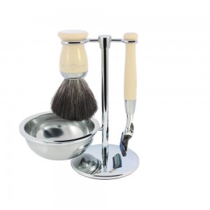 Edwin Jagger Set de barbierit 4 piese S21M727CRFB Fusion ProGlide, Ivory Edwin Jagger Set de barbierit 4 piese S21M727CRFB Fusion ProGlide, Ivory