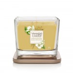 Lumanare Parfumata Elevation Collection Borcan Mediu Jasmine & Sweet Hay, Yankee Candle