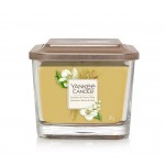 Lumanare Parfumata Elevation Collection Borcan Mediu Jasmine & Sweet Hay, Yankee Candle