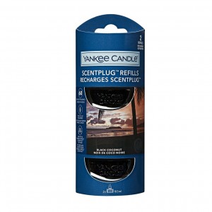 Yankee Candle Set 2 rezerve Black Coconut pentru aparat electric de parfumarea locuintei Yankee Candle Set 2 rezerve Black Coconut pentru aparat electric de parfumarea locuintei