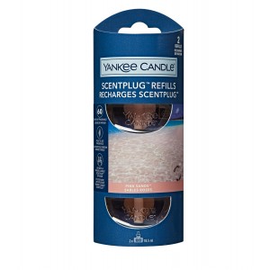 Yankee Candle Set 2 rezerve Pink Sands pentru aparat electric de parfumarea locuintei Yankee Candle Set 2 rezerve Pink Sands pentru aparat electric de parfumarea locuintei